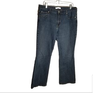 Levi's 515 Boot Cut Jeans Women's Size 14 M Blue Denim Medium Wash Stretch 36x31